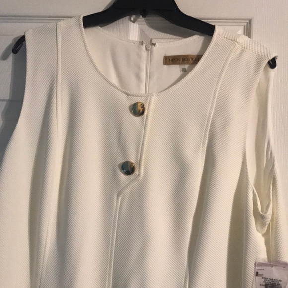 Women’s white dress size 22w brand new - Picture 4 of 7